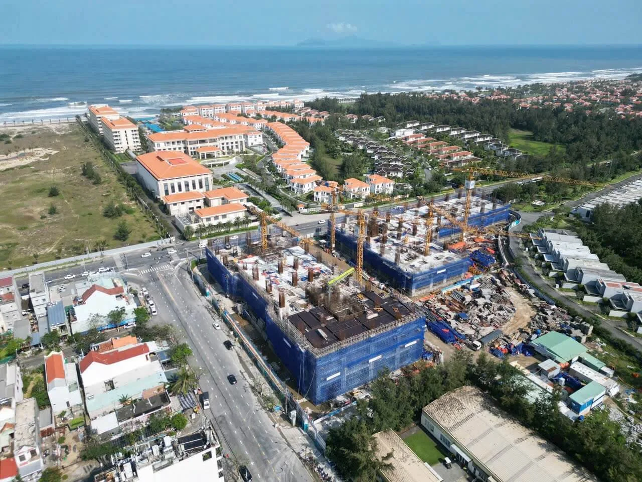 Tiến độ xây dựng Newtown Diamond 2025